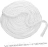 2 Pack Perm Salon Cleaning Cotton Hair Salon Accessories Beauty Coil Cleaning Cotton Strips Hairdressing Cotton Strips Hair Salon Cotton Supplies Salon Beauty Cotton White