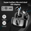 Wireless Earbuds, Wireless Headphones Bluetooth 5.3 Headphones In Ear with 4 ENC Noise Cancelling Mic, New 40H Bluetooth Earphones Mini Deep Bass Stereo Ear Buds, IP7 Waterproof, LED Display