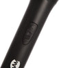 RJWM33-BK Highfidelity Wireless Microphone for karaoke and home Black