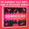 Soundiculous: The Pocketsize Party Game of Hilarious Sounds | The Family Friendly Card Game That Gets Kids, Adults and the Whole Family Laughing