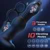 Thrusting Anal Vibrator Male Sex Toys for Men Prostate Massager - Cock Ring & Remote Control, Sex Toys4couples Men 3 Thrust & 10 Vibrating Anal Toys Butt Plug, Adult Male Sex Toy Toys4mens UK