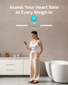 Scales for Body Weight, Digital Bathroom Scales with Wi-Fi Bluetooth, 16 Measurements, Weight, Heart Rate, Body Fat, BMI, Muscle & Bone Mass, 3D Virtual Model, High Accuracy, Smart Scale P2 Pro