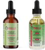 Mielle Rosemary Mint Scalp and Hair Strengthening 1 x Regular Oil 59 ml & 1 x Light Oil 59 ml Bundle