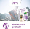 iMOVE Active | Natural Joint Supplement for Humans, 60 Tablets - Includes Glucosamine HCl, Green Lipped Mussel, Hyraluronic Acid, Vitamin E and C and Manganese