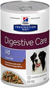 Hills Prescription Diet Canine i/d Low Fat Chicken & Veg Stew Wet Dog Food 12 x 354g Tins