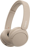 WH-CH520 Wireless Bluetooth Headphones - up to 50 Hours Battery Life with Quick Charge, On-ear style - Beige