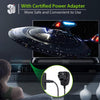 4K HDMI Splitter 1 IN 8 OUT with Certified Power Adapter 3D 8 Ports HDMI Splitter Box Metal 8 Way HDMI Splitter for PC STB PS3 Blu-Ray Player HDTV Etc