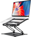 Elevate Your Workstation with the  Laptop Notebook Stand: Adjustable, Portable, and Compatible with Macbook, Dell, HP, Lenovo. Stay Cool and Productive with Heat-Vent Technology!