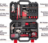 Tool Kit | 69 Piece Tool Kits for Home DIY | Hand Tool Set for Men and Women with Carry Case | DIY Tools for Moving House and General Home Improvements