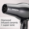 Platinum Diamond 2300W Professional AC Motor hairdryer, ultra-fast drying, Ionic, Diffuser