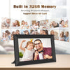 Frameo 10.1 inch Digital Photo Frame - WiFi Digital Picture Frame Built in 32GB Memory, HD 1280 * 800 IPS Touchscreen, Auto Rotate, Easy Setup and Share Photos or Videos via Frameo APP