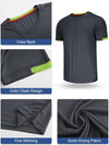 3 Pack Men T Shirts Running T Shirts for Men Gym Men's T Shirts Sport Tops for Men Dry-Fit Athletic T Shirts Breathable Activewear Shirts Work Shirt Muscle Fit Shirts Multipack