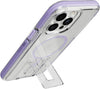 EvoCrystal Kick case for iPhone 14 Pro Max - MagSafe compatible - Impact Protection - Kickstand - Lilac