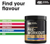 Gold Standard Pre Workout Powder, Energy Drink with Creatine Monohydrate, Beta Alanine, Caffeine and Vitamin B Complex, Food Supplement, Blue Raspberry Flavour, 30 Servings, 330 g