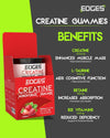 Creatine Gummies 5000mg 120 Gummies for Men & Women - Creatine Monohydrate Gummies - Strawberry Flavoured Creatine - Pre Workout Gym Supplement - with B12 Vitamins, L-Taurine & Betaine