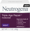 Triple Age Repair Night Cream 1.7 oz(Hexinol Technology & Vitamin C)