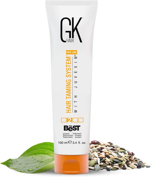 Global Keratin The Best (3.4 Fl Oz/100ml) Smoothing Keratin Hair Treatment - Professional Brazilian Complex Blowout Straightening For Silky Smooth & Frizz Free Hair