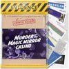 Unsolved murder mystery game - Cold Case Files Investigation Detective Evidence & Crime File - individuals, date nights & party games- Murder at the Magic Mirror Casino