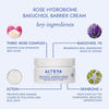 Alteya Organic Rose Hydrobiome Bakuchiol Barrier Cream 50ml - NaTrue Certified Organic SkinCare with Three-Rose Complex + Ectoin - Moisturizes, Enhances Skin Elasticity, and Provides Radiant Glow