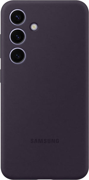 Galaxy Official S24 Silicone Case, Dark Violet