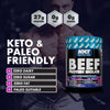 NXT Beef Protein Isolate 540g - High Protein Powder in Natural Amino Acids - Paleo, Keto Friendly - Dairy and Gluten Free | 540g (Fruits of The Forest)