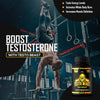 Test Booster for Men | 120 caps | Testosterone Supplement | High Strength | Natural Ingredients Ashwagandha, Vitamin D and Luteolin | Massive 2000mg Serving and Suitable for Vegans | Beast and Bulk