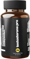 Testosterone Pro - Maca Root, Tribulus Terrestris, Zinc, Ginseng - Testosterone Supplements for Men, Essential Vitamins & Minerals - 1100mg per Serving - 60 Capsules