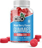 1500mg CBD High Strength Vegan Mixed Berry Gummies 25mg CBD per Gummy 60x Bottle (30 Days) - CBD Vegan Gummies, Gluten Free, Non-GMO, All Natural & No THC