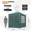 Pop Up Gazebo, Pop Up Tent with Weights, Fully Waterproof, All Weather Gazebo ideal for Outdoor Party Camping (2x2m,Green)