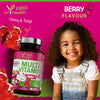 Kids Multivitamin and Mineral Gummies - 60 Vegan Berry Flavour Chewable Gummies, Kids Vitamin Gummies for 4-12 Years - 2 Months Supply - Made in The UK by