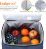 Soft Cooler Bag with Hard Liner, Large Insulated Picnic Lunch Bag Box Soft-Sided Cooling Bag for Camping/BBQ/Family Outdoor Activities