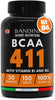 ® BCAA 4:1:1 150 Tablets - Branched Chain Amino Acids BCAA 4.1.1 - Leucine, Isoleucine, Valine with Vitamin B1 & B6-100% Vegan No GMO - Food Supplement for Pre & Post Workout Muscle Recovery