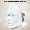 LED Light Therapy Face Mask, 7 Colours Light Therapy Mask Beauty Photon Therapy Mask for Face Skin Rejuvenation Facial Skin Treatment Anti-Aging Anti Acne Anti Wrinkle