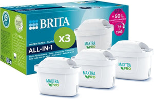 Filters for Maxtra+ Water Filter Jug, Plastic/Carbon/Resin 3 Filtri Bianco