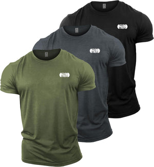 Men's Gym T-Shirt - 3 T-Shirt Bundle - Bodybuilding Training Top