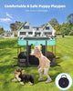 Foldable Pet Playpen,Cat Dog Playpen,Portable Dog Cage soft Portable Exercise Kennel Tent,Puppy Pen Indoors/Outdoors Pet Tent Fence(S(70 * 55 * 45cm))