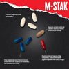 M-Stak - Non-Hormonal Hard Gainers Muscle Building Stack with Energy Complex - 21 Count