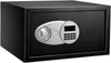 Steel Security Safe with Digital Keypad - Secure Money, Cash, Jewelry, ID Documents, 28 Litres, 43 cm W x 37 cm D x 23 cm H, Black