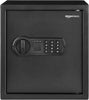 Steel Home Security Electronic Safe with Programmable Digital Keypad Lock for Jewelry, Money, Valuables Storage, 34 Litres, 33 cm W x 33 cm D x 36 cm H, Black