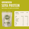 - Vegan Pea Protein Powder Unflavoured - 1kg - 8.0g Protein, 0g Carbs, 41 Kcals Per Serving - Gluten Free, Palm Oil Free and Dairy Free - May Contain SOYA.