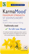 KarmaMood Maximum Strength - St John's Wort Extract 425mg - Traditional Herbal Medicinal Product - 60 Tablets