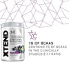 XTEND Original BCAA Powder Blackcurrant 30 Servings | 7g BCAAs Per Serving | Sugar Free Branched Chain Amino Acids and Electrolytes Powder for Post Workout Muscle Recovery and Hydration