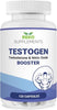 Testogen, Maca Root, Ginseng, Tribulus Terrestris, L-Citrulline, L-Taurine, Ashwagandha,120 Capsules High Strength, Gym Supplements, Stamina Booster, Nitric Oxide Booster