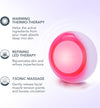 UFO 3 go Travel-friendly Face Mask Skincare Device, Face Moisturiser, Anti-Aging Skincare, Full Spectrum LED & Red Light Therapy, Thermo Therapy, T-Sonic Massage, App-connected, Lavender