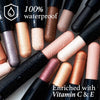 Eyeshadow 101 Crème-to-Powder Eyeshadow Stick (Champagne & Pearl) Long-Lasting, Waterproof Eye Shadow - Blendable, Crease-Proof Eye Shadow Stick with Built-In Smudger - Shimmer Eyeshadow