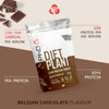 Nutrition Diet Plant, Vegan Protein Powder Plant Based, Belgian Chocolate, High Plant Protein, 20 Servings Per 500g Bag