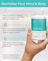 GlyNAC, Glycine & NAC Supplement, 90 Capsules - 350mg N Acetyl Cysteine & 350mg Glycine Supplement for Metabolism & Immune Support - Vegan Dietary Supplements for Men & Women by Vitality PRO