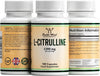 Double Wood L Citrulline | 180 L-Citrulline Capsules - 1200mg L Citrulline per Serving | Nitric Oxide Supplement | Non-GMO & Gluten Free | Manufactured in The UK