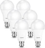 Bayonet Light Bulbs 100W Equivalent, Cool White 6500K, 13W 1520lm Super Bright Daylight B22 LED Bulbs, BC GLS Energy Saving, Non-dimmable, Pack of 6