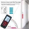 70M Laser Measure Device,  229ft Digital Laser Tape Measure with Upgrade Electronic Angle Sensor, ±2mm Accuracy, Area Measurement,Volume and Pythagoras, 2"LCD Backlit,Mute, Battery Included